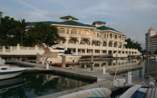 All the mod-cons at Admiral Marina, Port Dickson