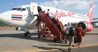 Nice to know we were flying with monks....