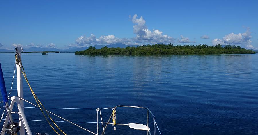 Parunponon Island from our anchorage