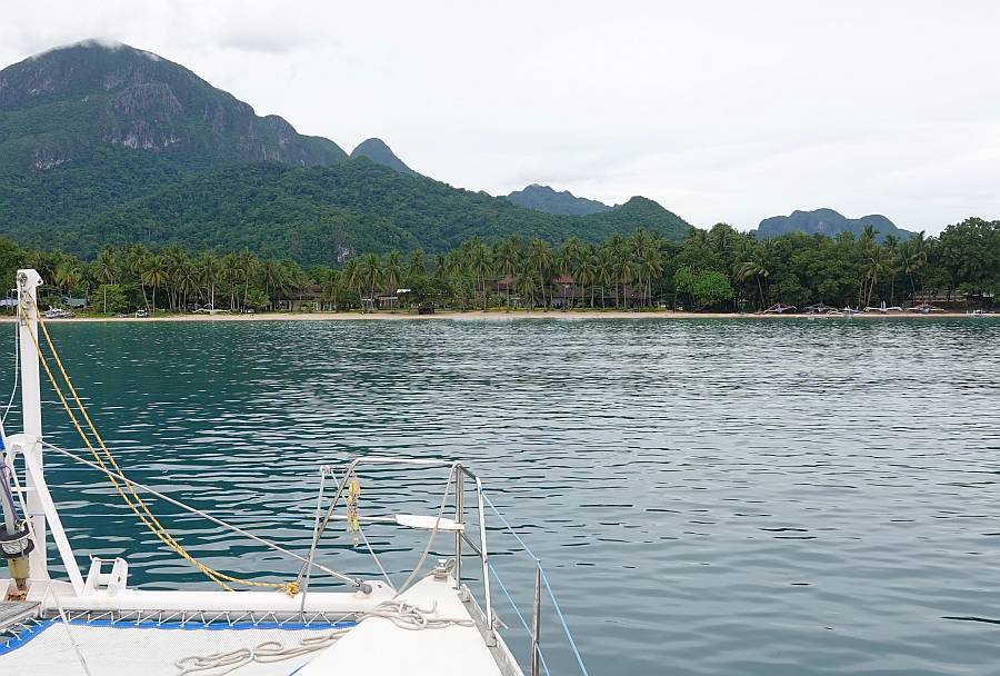 Hills above our Sabang anchorage