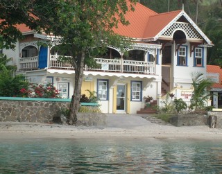 Typical gingerbread house, Bequia