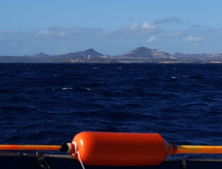 Passing Cap d'Ambre lighthouse, Madagascar