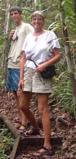 Chris and Sue in the Rainforest