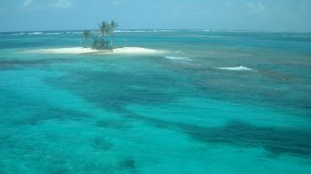 Ahhh... Clear water and coral reefs