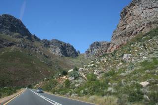 Glorious scenery north of the Cape, South Africa