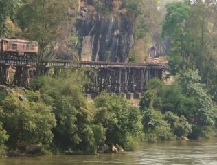 The Death Railway above Kwae Noi River