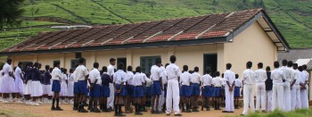 Tea factory school, with segregated sexes