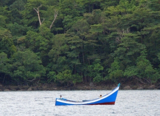 Indonesian fishing boat, Weh Island, Sumatra