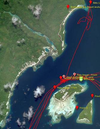 Frewin anchorage and approaches