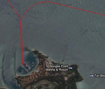 Nongsa Point Marina approach