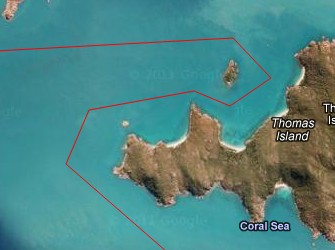 Thomas Island anchorage