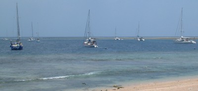 Gili Air anchorage