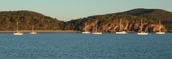 Great Keppel Island anchorage