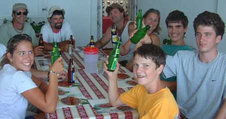 Lunch in Grenville on our Grenada Tour