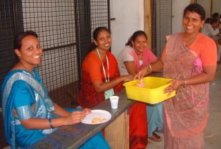 Devotees of Hari Krishna serve a free lunch to hundreds of Fijians each Sunday.