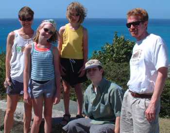 Jeanne, Daryl, Elise, Clinton, & Bob Harshbarger