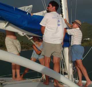 Installing the new Mainsail ... again