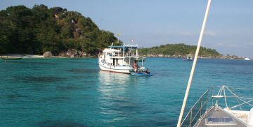 Awesomely clear water at Koh Miang, Similans