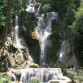 The big falls, at the top of the park