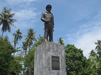 Lots of WWII history.  This was MacArthur's island.