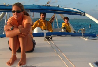Sailing in Los Roques