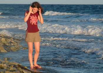 Meredith loved just looking out & watching the ocean