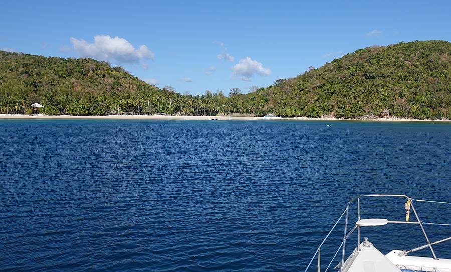 Beautiful Bulalacao Island beach