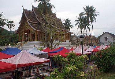 National Museum presiding over the night street market