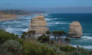 Fabulous sandsonte structures are highlights of he Great Ocean Road