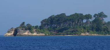 Headland on SW corner of Nell Island, Andaman Islands