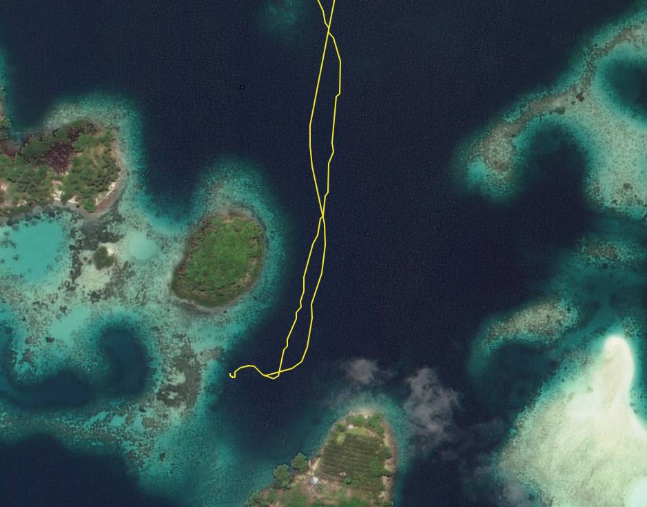 Nununggara Island anchorage and approaches