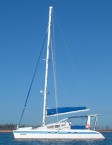 Ocelot at anchor in Berkeley Bay, Australia