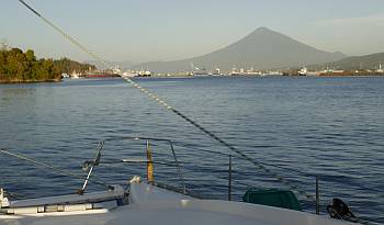 Bitung across the Lembah Straits from Mawali