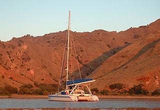 No where I'd rather be than out cruising on a catamaran