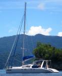 Ocelot at anchor in Indonesia