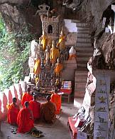 Cave monks chanting