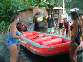 Nine very wet storm riders