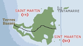 St. Martin is half French and half Dutch