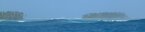 The San Blas islands sure looked good after 4 days at sea