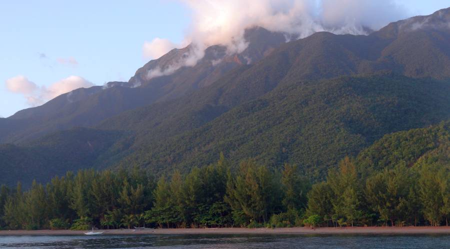 From our Talaba River anchorage - pretty, but not much here