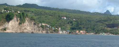 St Lucia's west coast