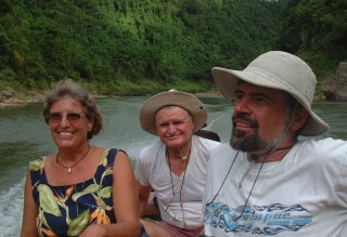 Boat trip up the Navua River