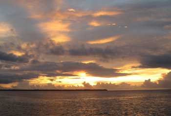 Another beautiful Chagos sunset