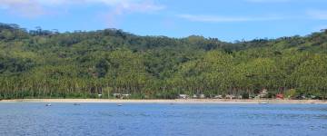 Supa village, on the west side of the bay