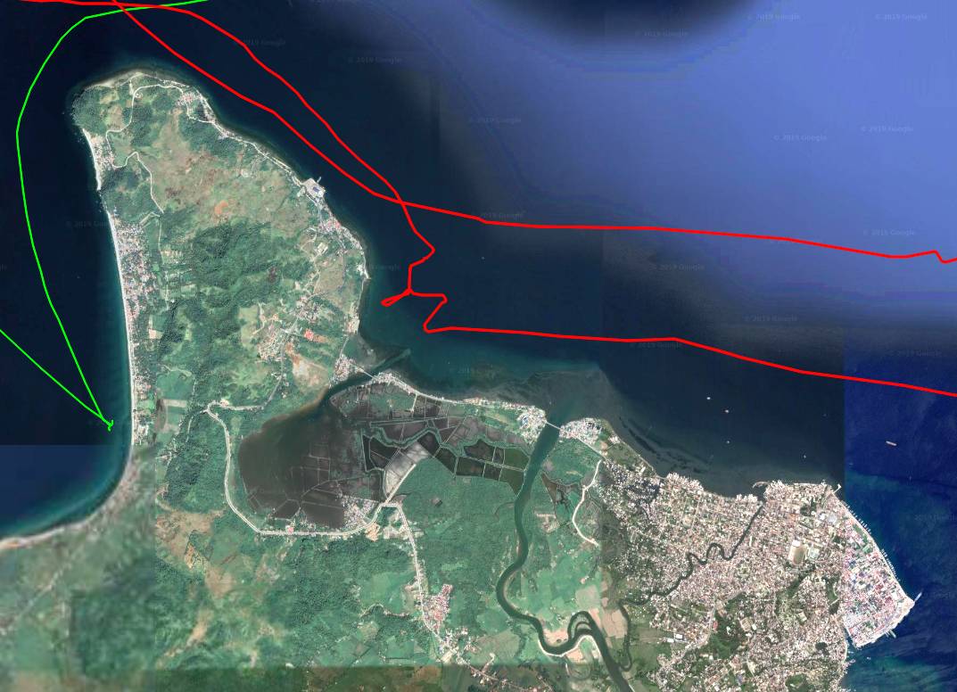 Mabua (Surigao) anchorage and approaches
