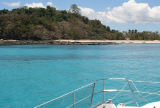 The glorious water at Tanikeli Island