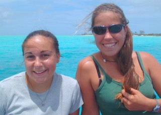 The cousins in Nakamue Atoll near Isle of Pines