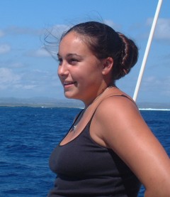 Tianna aboard Ocelot