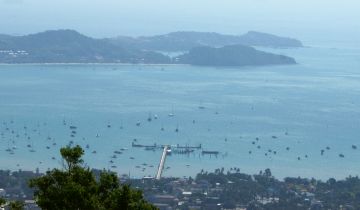 Bird's eye view of Au Chalong, Phuket