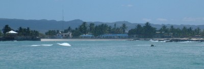 Leaving Villamil, Isabela, Galapagos